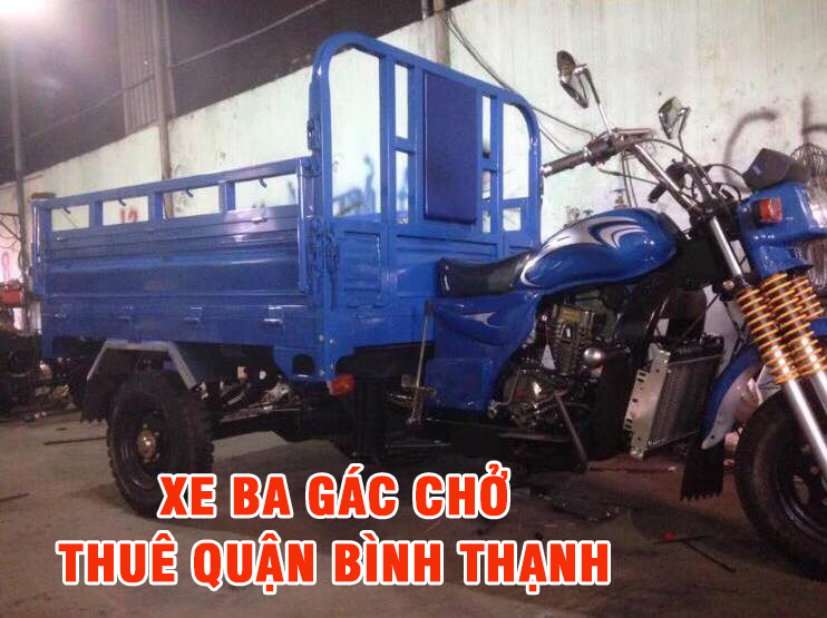 xe ba gác chở thuê quận bình thạnh